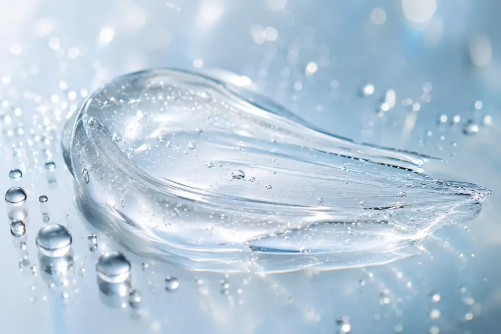 The Thermal Barrier Defense: Re-Engineering Your Heatwave Skincare Routine for Extreme Heatwaves 3 A lightweight, translucent gel emulsion texture essential for a heatwave skincare routine to prevent pore congestion and barrier liquefaction.
